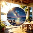 thumbnail image 1 of Acrylic Suncatcher Puzzle Kit, 83 Pieces Stained Glass Window Hanging Sun Catcher Acrylic Puzzles Garden Ornament, Home & Garden Window Art Decor, 1 of 5
