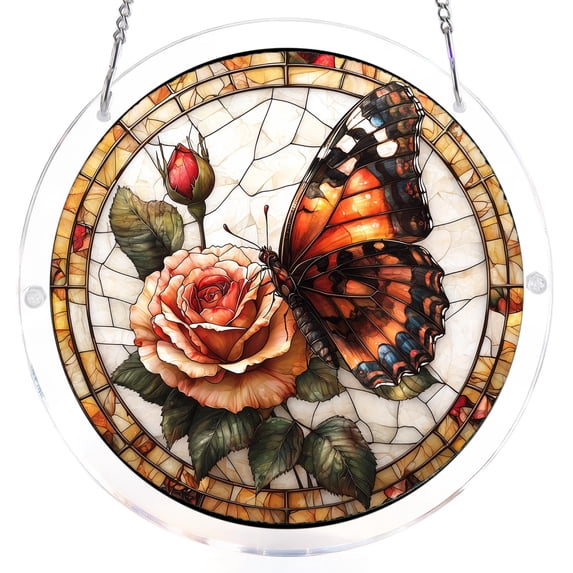 Acrylic Suncatcher Window Hanging Puzzle 3 Layer 0.1 Inch Thickness Home Decoration 1 Pack