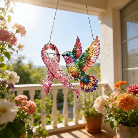 Acrylic Suncatcher Window Hanging Stained Glass Style Sun Catcher Symbol Decor Gift For Home Window Porch Garden Decoration For Gift Giving Inspirational Display And Mood Lighting Lovers