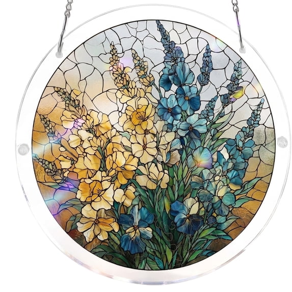 Acrylic Sunshine Catcher Puzzle Hanging Decoration – Colorful Light ...