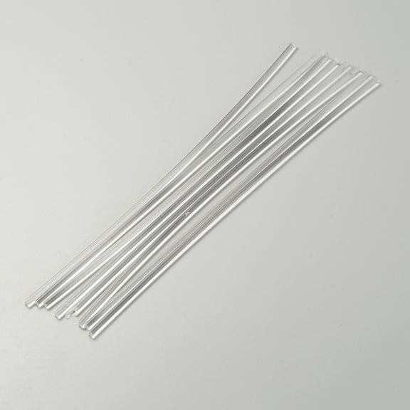 Acrylic Support Rods for Clay Makings Bar Clear 19.6x0.3cm