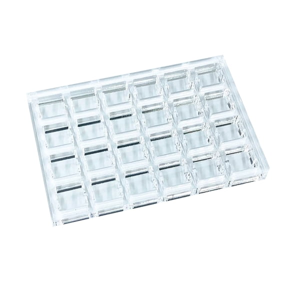 Acrylic Switches Tester Frame Thickened Suitable For Mechanical Keyboard Switches Customized Clear Base 24 Holes
