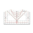 thumbnail image 1 of Acrylic Tshirt Ruler for Alignment 14x8in Heat Transfer Sublimation Measurement Tool for All Size Tshirt, 1 of 6