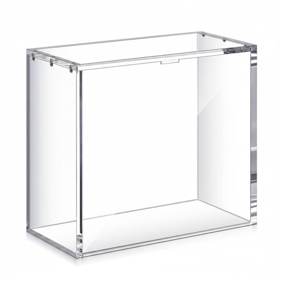 Acrylic TCG Booster Box Protective Case, Stackable 4mm Thick Card Storage Box, Collector Display Case, Includes 1 Acrylic Box