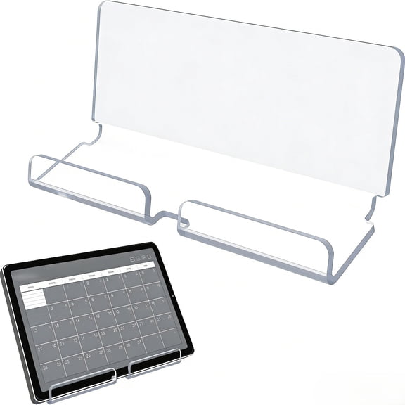 Acrylic Tablet Wall Mount Holder: Hands-Free Design for Easy Charging & sturdy