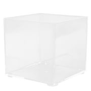 Houderco Tea Holder Box Transparent Plastic 1Set 3.1X3.1X2.6in