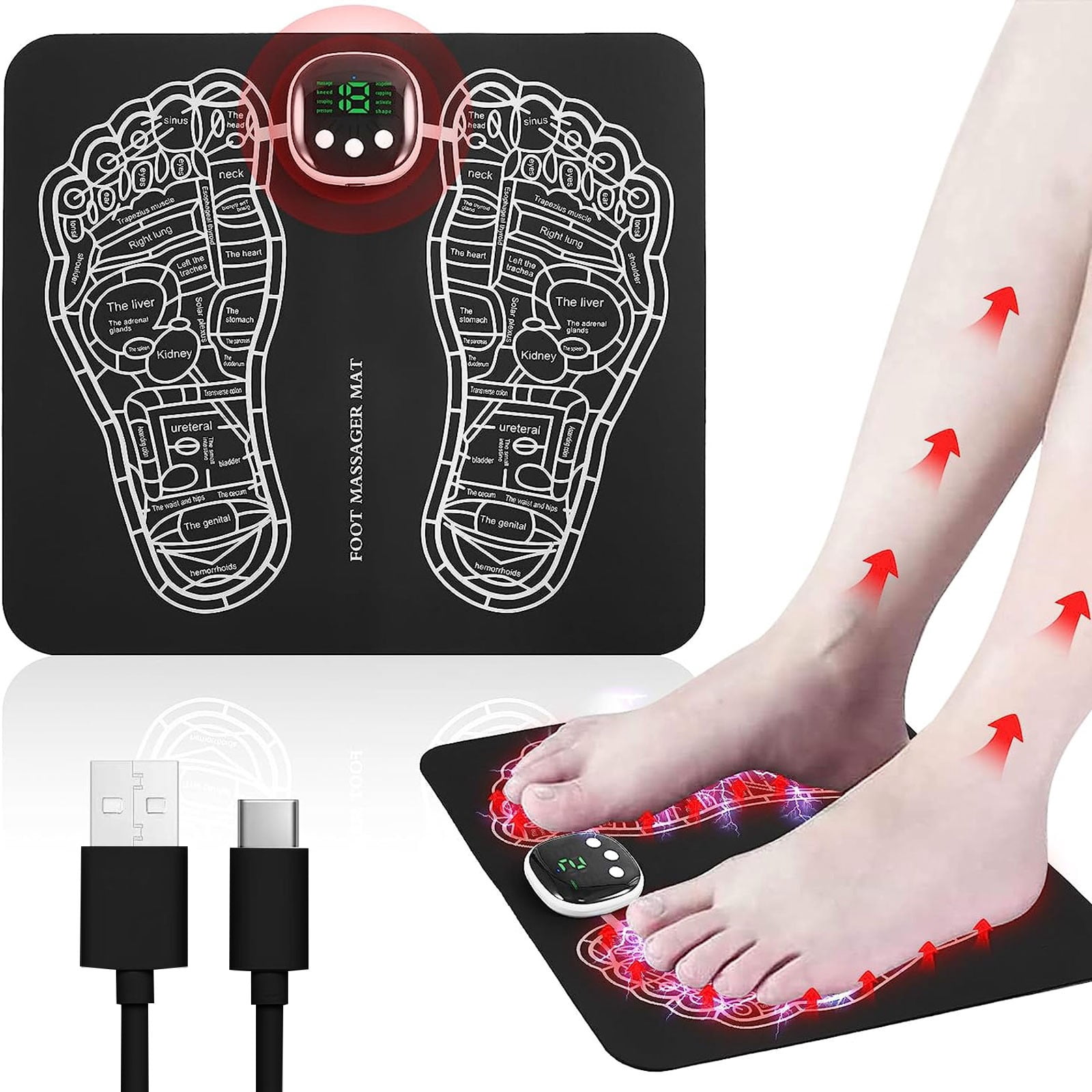 Teeth Toes Acrylic Teeth on Your Toes Foot File Remover for Feet at Home Spa at ...