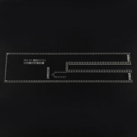 Acrylic Template, 4 Pcs Stencil, International Standard for Cutting Leather Pattern