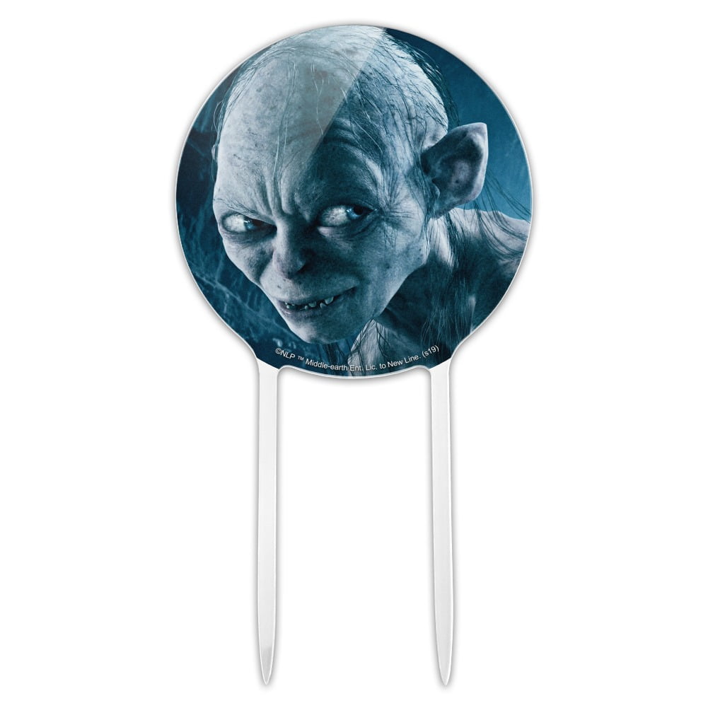 Acrylic The Lord of the Rings Gollum Character Cake Topper Party Decoration  for Wedding Anniversary Birthday Graduation - Walmart.com, image size:1001x1001