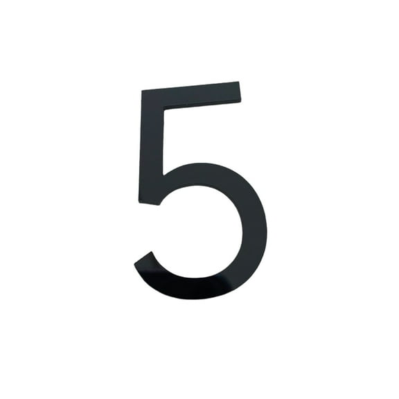 Acrylic Three Dimensional Digital Creative Number Plate, Modern 3D Digital Door Plate for House and Office, Waterproof Floating Address Signs Decor