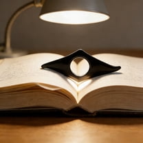 Acrylic Thumb Book Holder and Hands-Free Reading Clip Ergonomic Page Holder for Students and Book Lovers Lightweight Bookmark and Book Support Tool in Multiple Colors