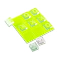 thumbnail image 1 of Acrylic Tic Tac Toe Set 8" x 8" Neon Yellow, 1 of 1