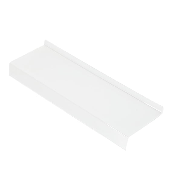 Acrylic Tilted Computer Keyboard Stand Low Front Lip Slanted Keyboard Riser Holder for Desk Office and Home (1.57 x 17 inches / 4 x 43.2 cm) Clear