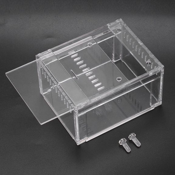Acrylic Transparent Flameer Reptiles Insect Tank Breeding Box Pets Snakes Turtles Terrarium