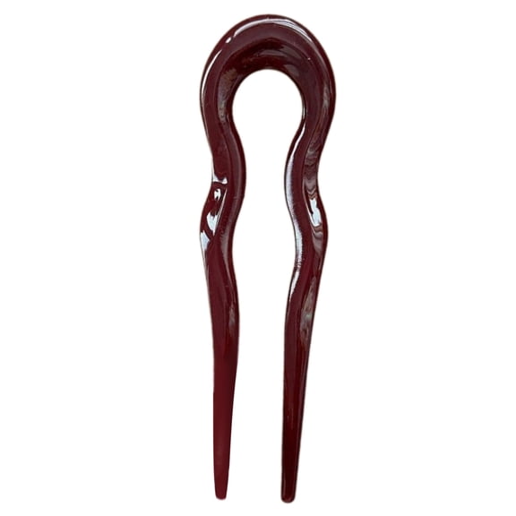 Acrylic U Shaped Hairpin For Women Elegant Bun Holder Secure Hair For Formal Event And Daily Use
