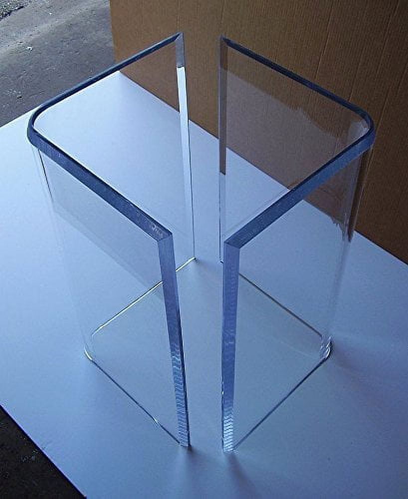 Lucite coffee table base outlet
