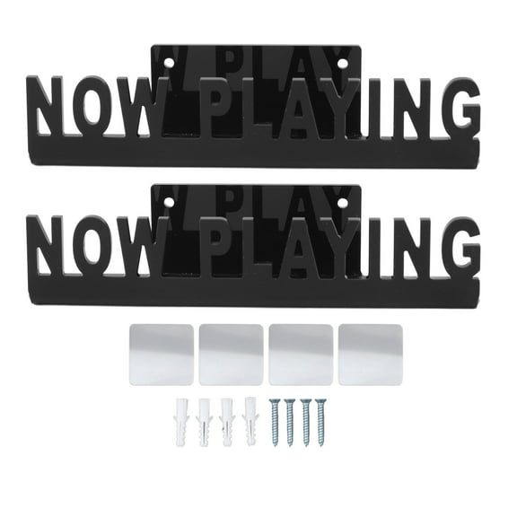 Acrylic Vinyl Wall Display Shelf, Showcase Now Playing Records Home Decor, Easy Install