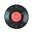 thumbnail image 1 of Acrylic Wall Clock Music Theme Home Decor Battery Powered, 1 of 8