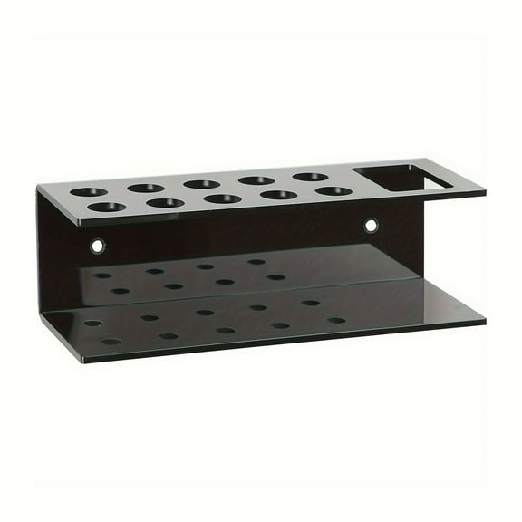 Acrylic Wall Dry Wipe Marker Holder Wall Mounted Pen Bracket Office Accessories Storage Rack Stylish Stationery Hanger