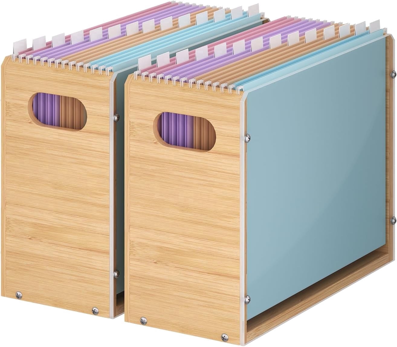 Acrylic File Boxes for Office Organization