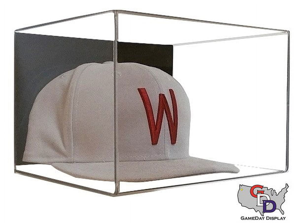 Acrylic Wall Mounting Hat or Cap Display Case by GameDay Display