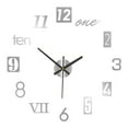 thumbnail image 1 of Acrylic Wall Sticker Clock Artistic Clock DIY Art Clock Wall Sticker Clock мй ёш E5Q1, 1 of 7
