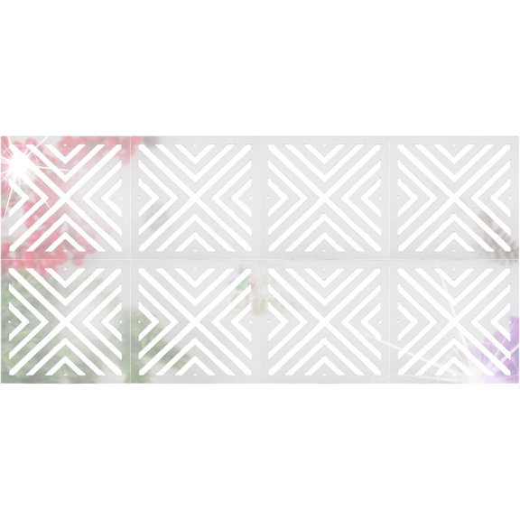 Acrylic Wall Stickers for Home Living Room Bedroom Decoration Square 630x320mm