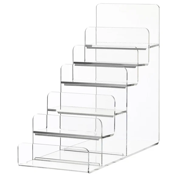 Acrylic Wallet Display Stand Purse Organizer Multi-Layer Storage Rack