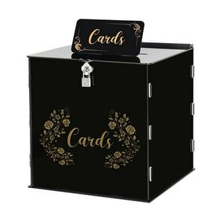 Frozen wedding wishing well acrylic money gift card box, Personalized  Wedding Card Box, Acrylic Card