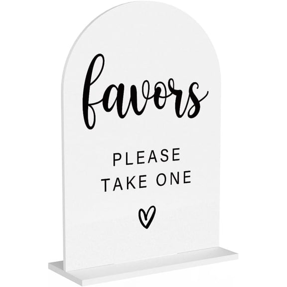 Acrylic Wedding Sign Wedding Signs for Ceremony Open Bar Sign for Wedding Modern Calligraphy Arch Acrylic Table Top Sign for Wedding Reception and Event Party Table(white）