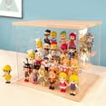 thumbnail image 1 of Acrylic & Wood Display Stand - 4-Layer Layered Design, Stable, Dust-Proof Storage Organizer for Home or Office Use, 1 of 12