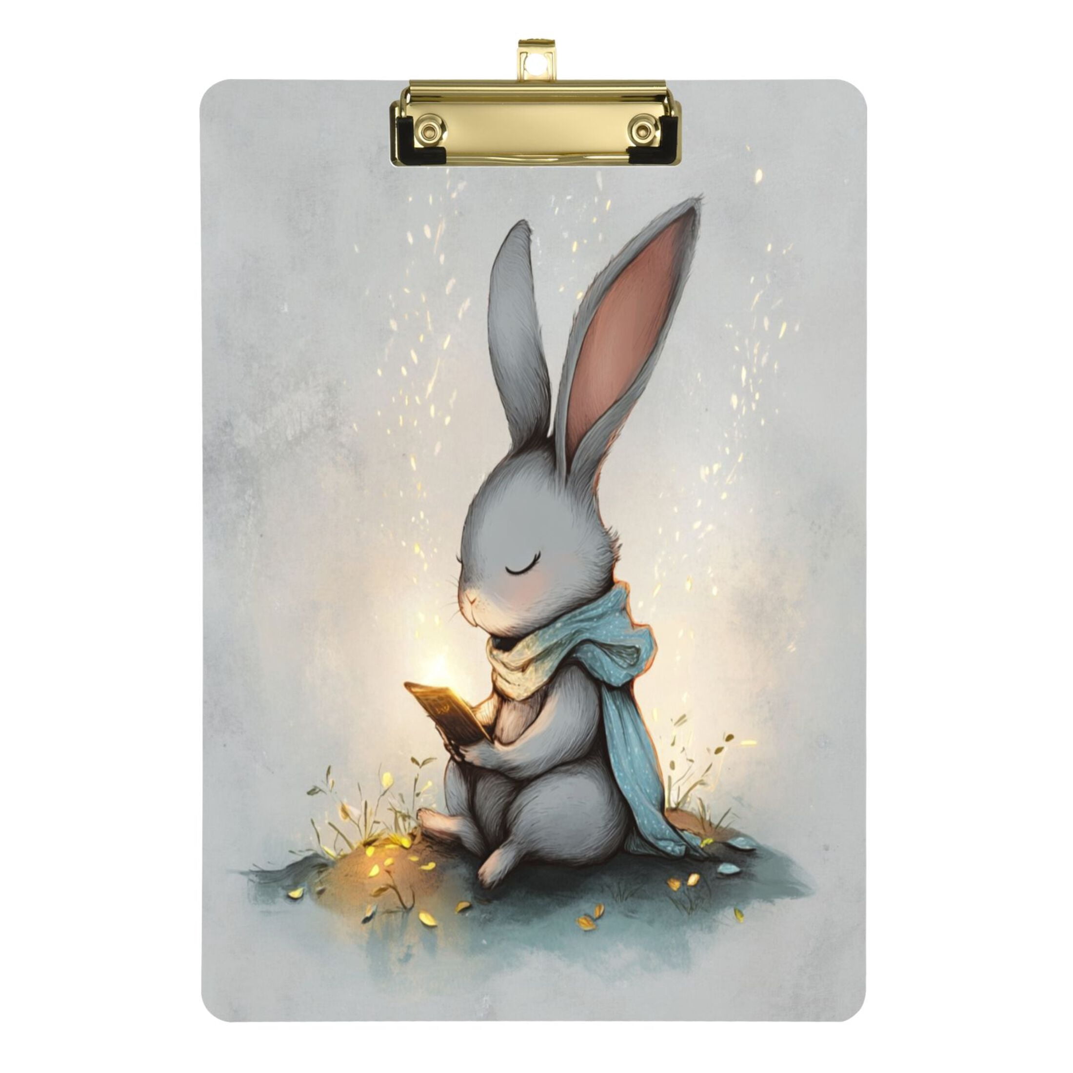 Acrylic Writing Board Silver12.5*9 Inch Clipboards Transparent Acrylic ...