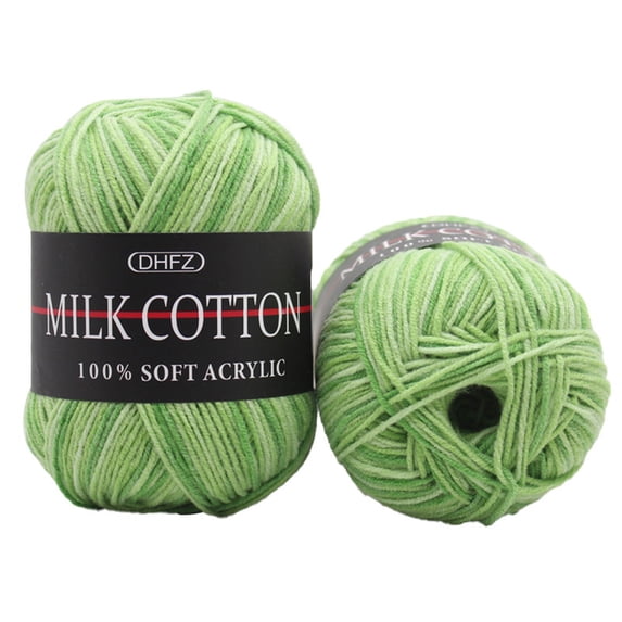 Acrylic Yarn Knitting Yarn Chunky Yarn 1PC Chunky Colorful Hand Knitting Milk Cotton Knitting Crochet Blended Cotton C