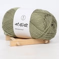thumbnail image 1 of Acrylic Yarn Loom Knitting Yarn DIY Craft Kit Bamboo Cotton Baby Line Fine Wool Crochet Diy Children Cotton Yarn, 1 of 2