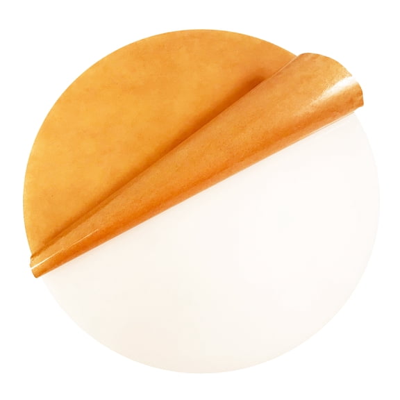 Acrylic Circle Disc Round Blank, 8" diameter, glossy white, 1/16" thick