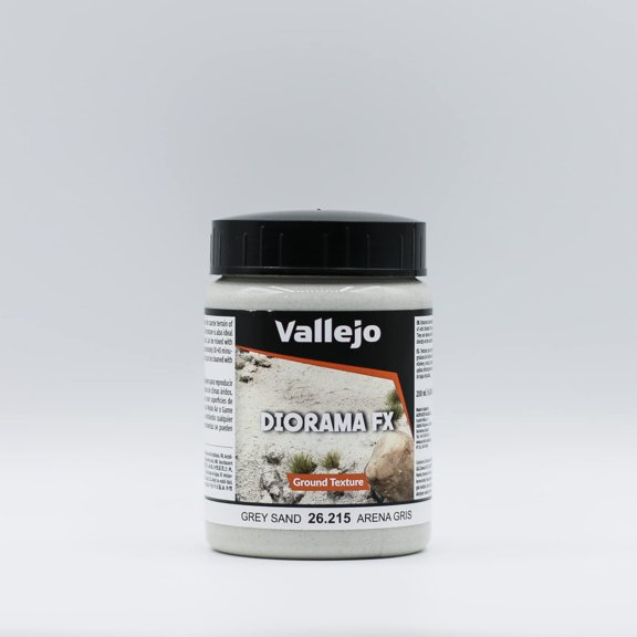 Acrylicos Vallejo VJP26215 200 ml Diorama Effects Ground Grey Sandy Paste Paint