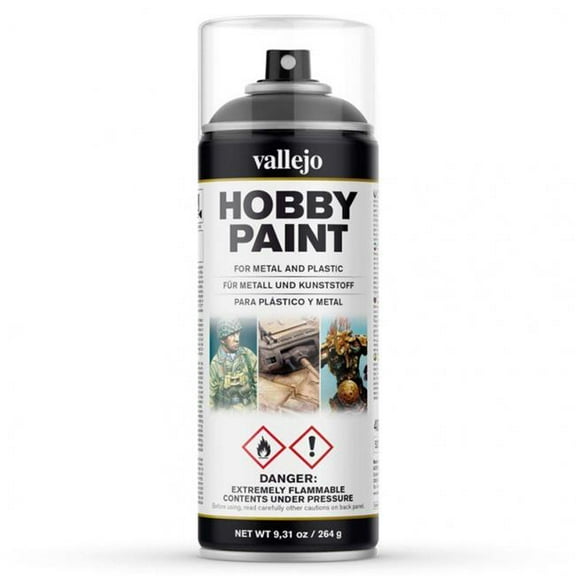 Primer: Hobby Paint- AFV Color- Aerosol- UK Bronze Green, 400 ml.
