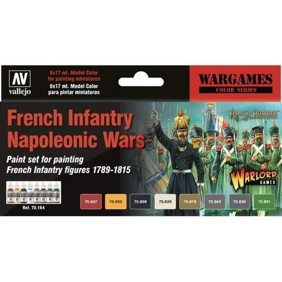 French Infantry Napoleonic Wars Warlord Games Paint Set