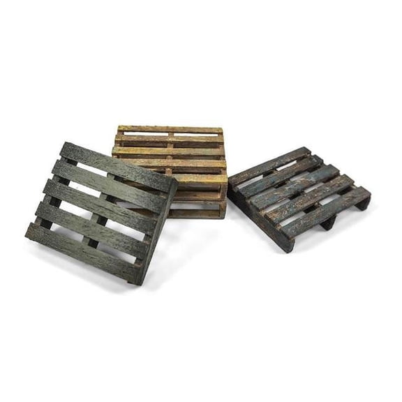 Acrylicos Vallejo VJPSC233 Scenery Wooden Pallets Miniatures