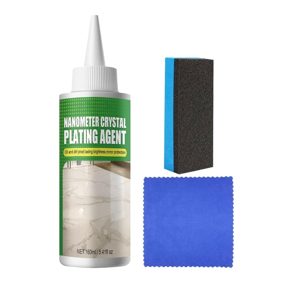 Acsart Crystal Coatings, Marble Nano CrystalPlating Agent, Nano Crystal Coating Agent for Tile & Furniture, Coating of Stone Nanocrystals, Long-Lasting Polishing, Abrasive (160ml*1)