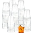 AcserGery 100Pack 2 oz Disposable Plastic Shot Glasses Clear PET