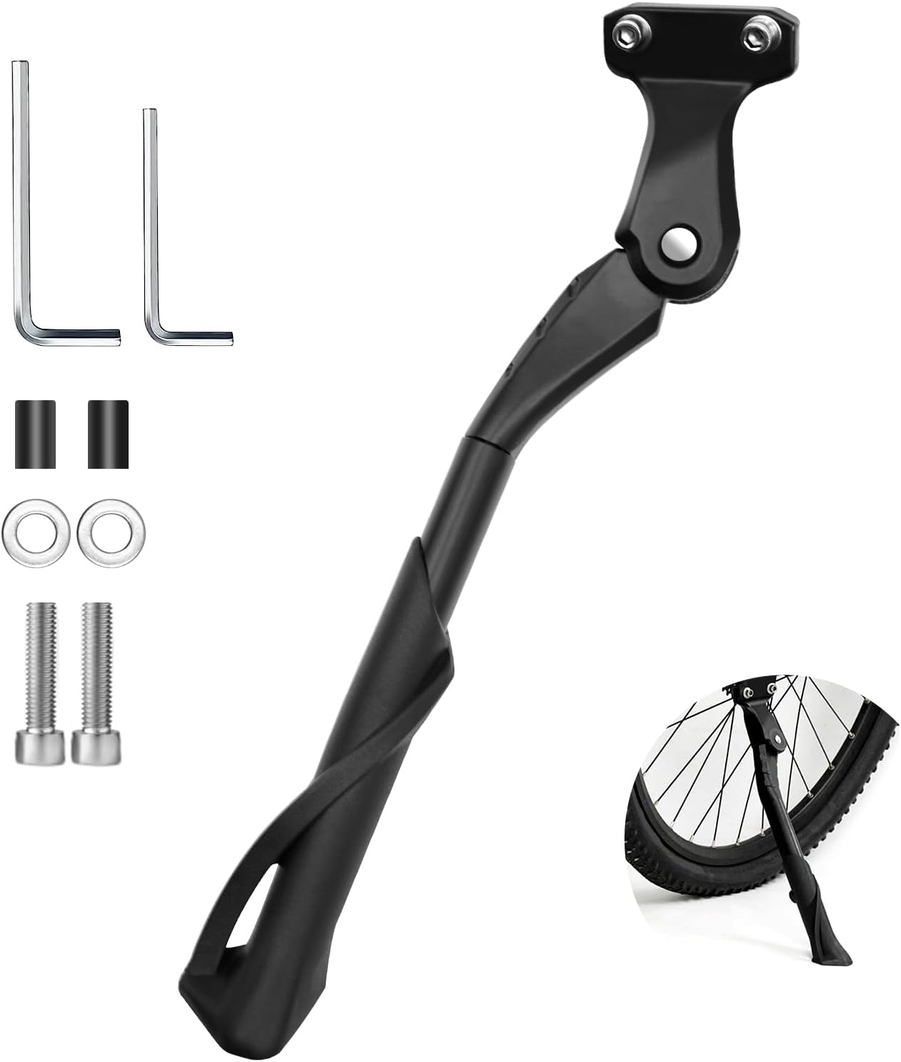 AcserGery Adjustable Bike Stand for Bicycles and Mountain Bikes