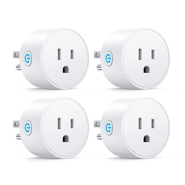 AcserGery Smart Plug, SP10 Alexa Plug 4 Packs, Smart Plugs That Work