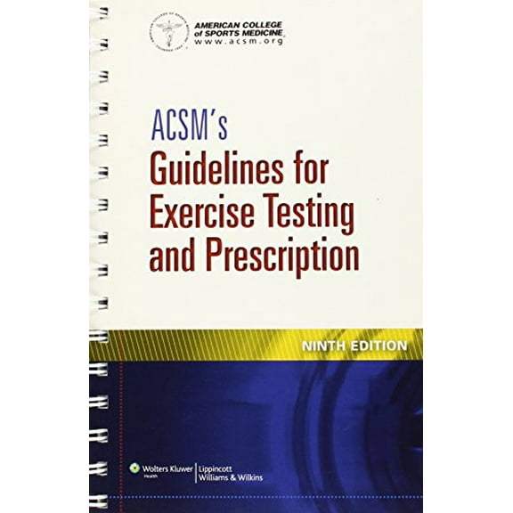 Pre-Owned ACSM's Guidelines for Exercise Testing and Prescription (Unknown) 1609136055 9781609136055