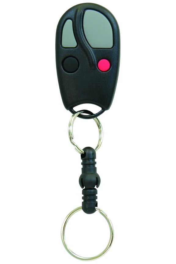 -34B 4-Channel Keychain Transmitter, Black,