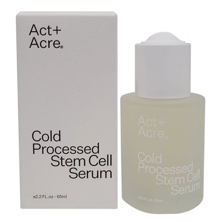 Act + Acre Cold Processed Stem Cell Serum 2.2 oz / 65 ml