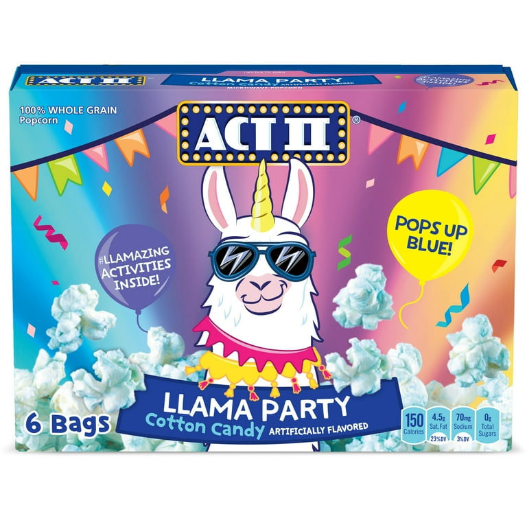 Amazon.com: ACT II Llama Party Cotton Candy Flavored