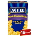 thumbnail interactive-video image 1 of Act II Pantry Pack Movie Theater Butter Microwave Popcorn, 2.75 oz., 18-Count Bags, 1 of 10
