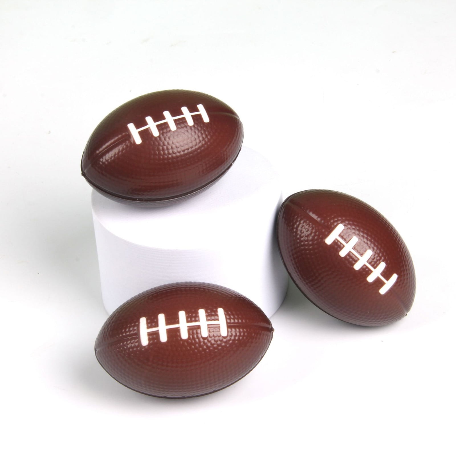Act Now! Gomind 1 Dozen 4" Foam Mini Football Stress Balls, Mini Sport