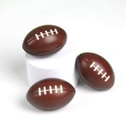 Act Now! Gomind 1 Dozen 4" Foam Mini Football Stress Balls, Mini Sport Balls, Superbowl Decoration Party Favor, Football Themed Party Supplies and Giveaways (Football)